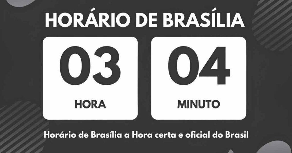 horário de Brasília